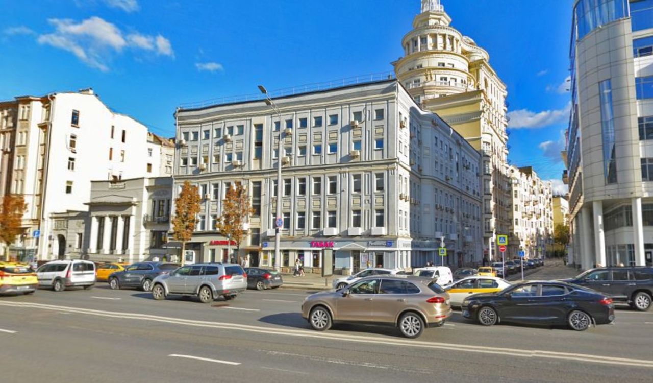 фасад дома, здание по адресу г Москва, ул Большая Садовая, д 2/46 стр 1